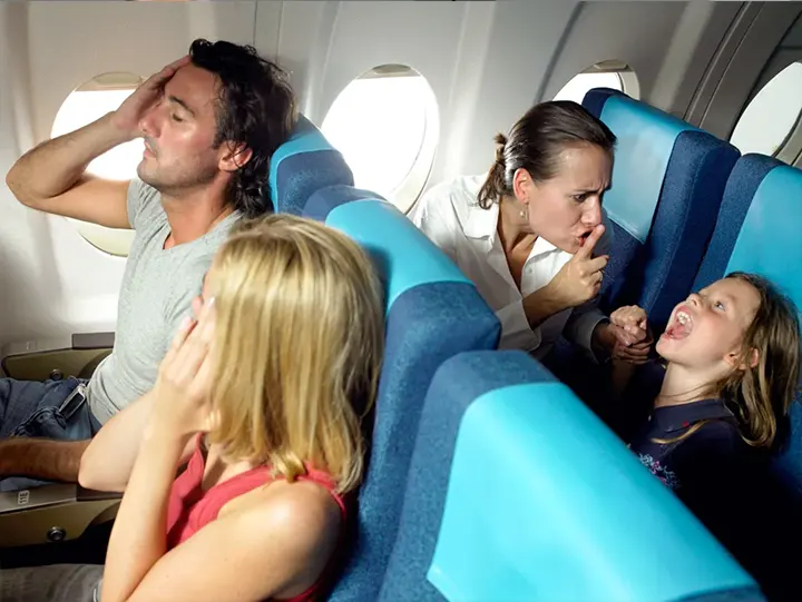 صندلی مناسب من در هواپیما