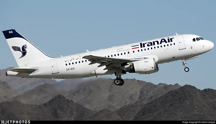 ایرباس 319 ایران ایر