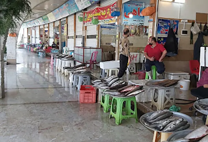 بازار ماهی فروشان رامسر